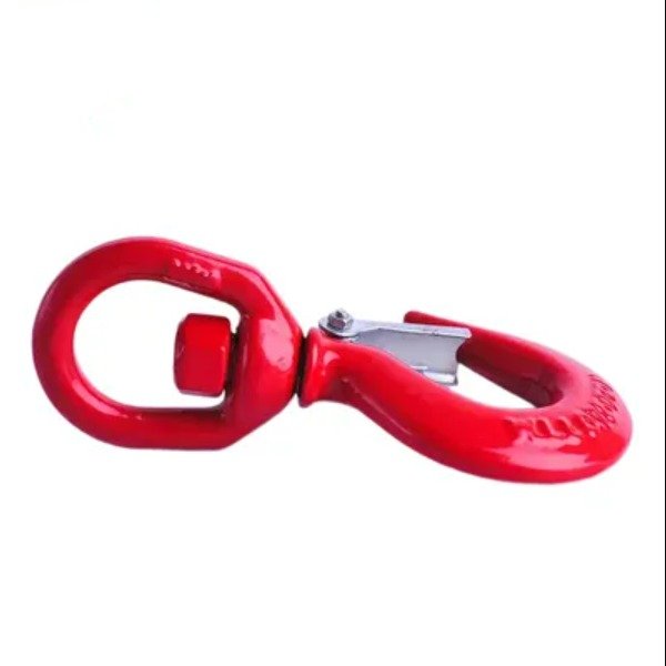 322A 322C US Type Lifting Swivel Self-locking Hook with Safety Latch - Image 5