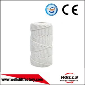 4-20mm Braided Cotton Rope, Pure cotton rope