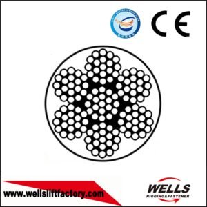 6x19+IWS PVC COATED WIRE ROPE