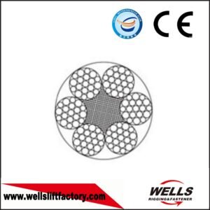 6x19W+FC WIRE ROPE