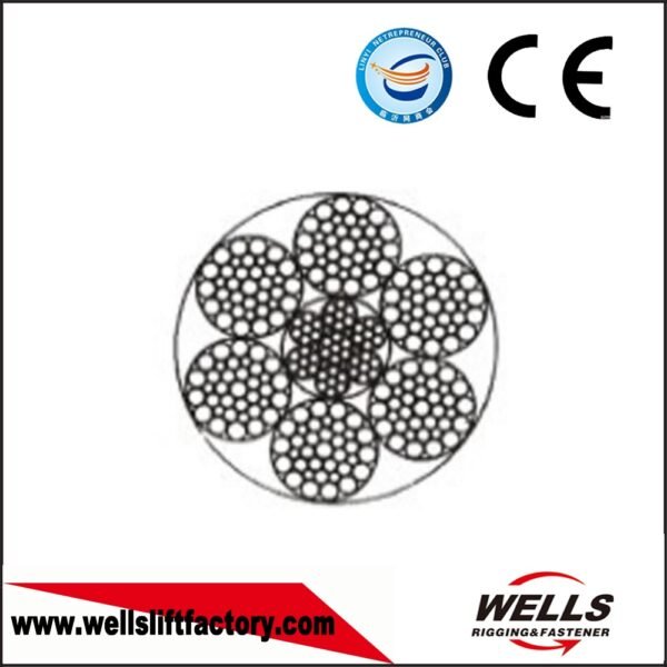 6x36WS+IWR WIRE ROPE – Linyi Wells Imp&Exp Co.,Ltd