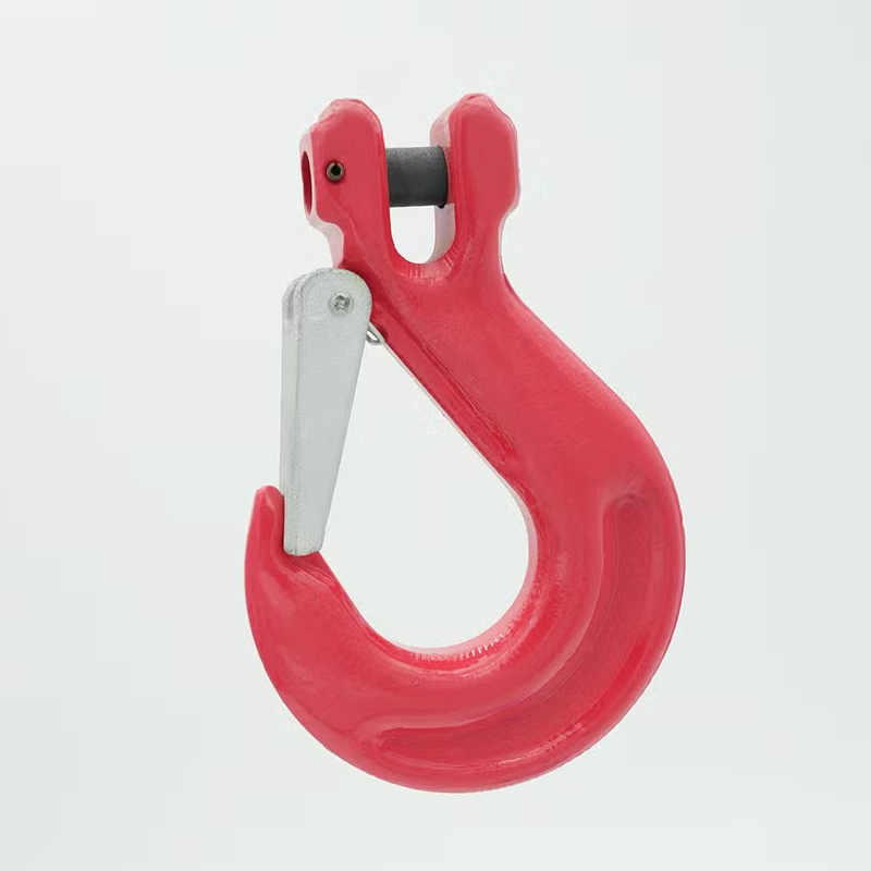 G80 Forged Alloy Steel with Latch Clevis Sling Hook - Image 2