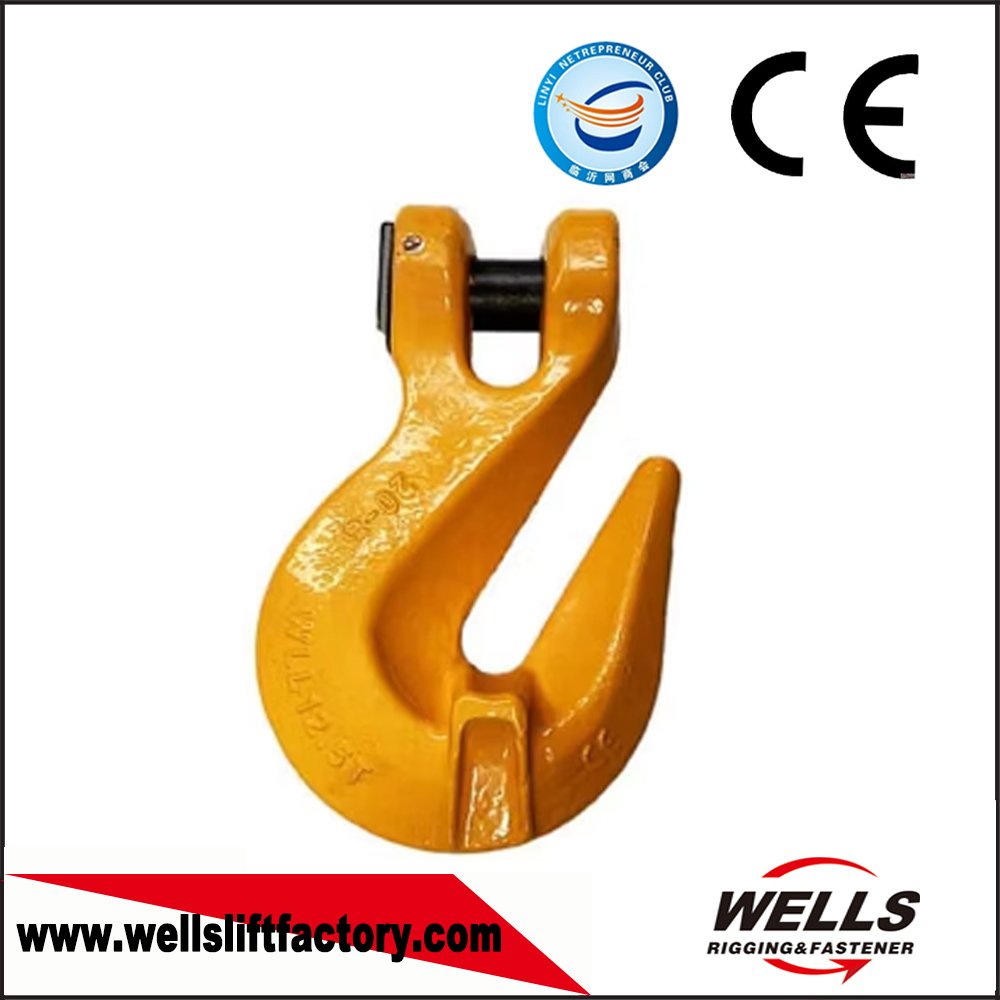 G80 Alloy Steel Clevis Type Shortening Grab Hook with Wings