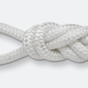 High-toughness polyamide double braid