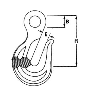 H-323/A-323 US Type Lifting Eye Grab Hook