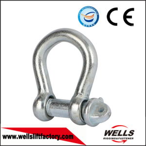 Large Bow Shackle BS3032 with Screw Collar Pin