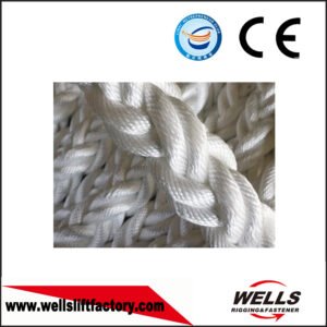 Marine mooring rope, 8-strand PP marine rope