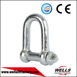 Small Dee Shackle BS3032 with Screw Collar Pin