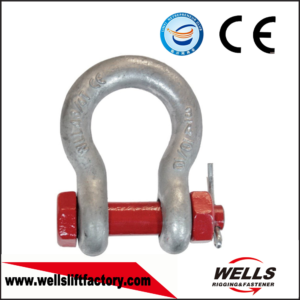 US Type High Tenile Forged Safety Bolt Anchor Shackle G2130