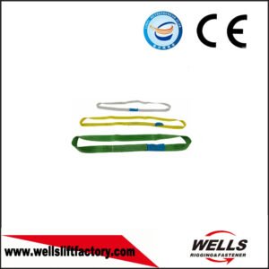 Endless webbing sling 1 ply