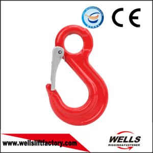 G80 Forged Alloy Steel with Latch Eye Sling Hook